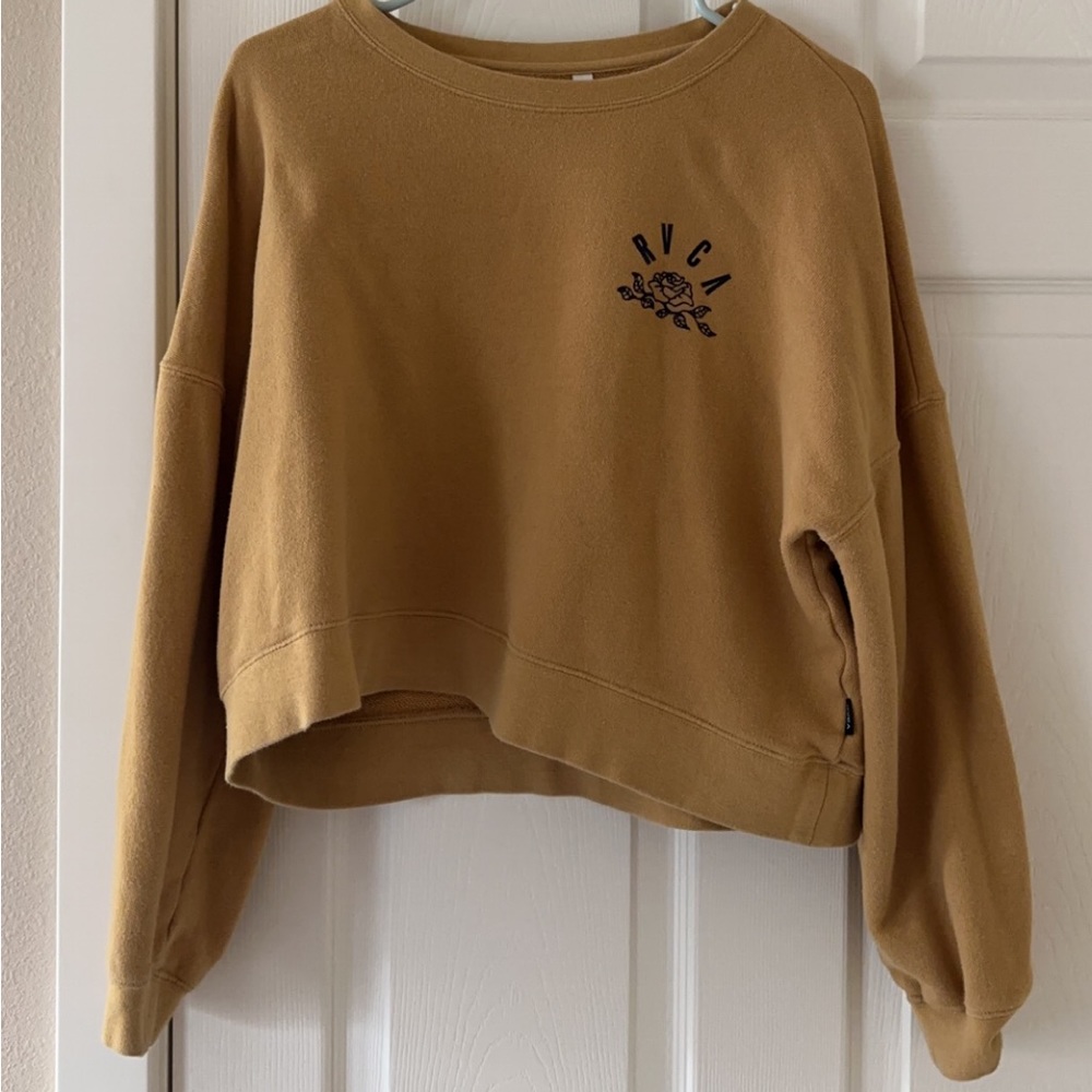 RVCA Cropped Crewneck